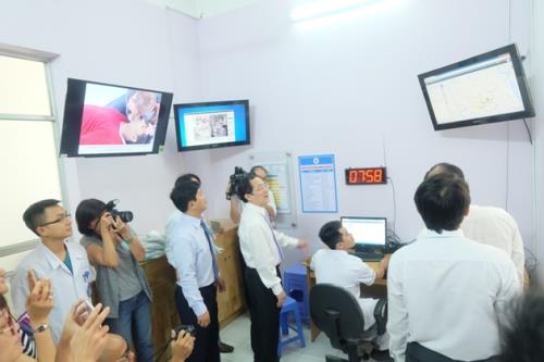 Trạm cấp cứu vệ tinh đầu tiên có định vị GPS ảnh 2